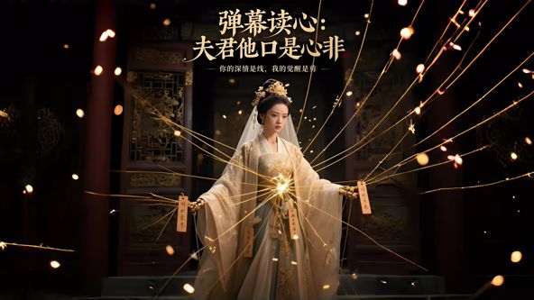 弹幕读心，夫君他口是心非（AI短剧）封面图